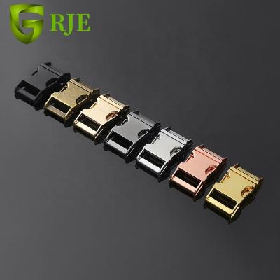 China Metal Paracord Buckle Use For Bag Metal Release Buckle Side Metal Curved Buckle Paracord Buckle For Paracord Wristband for sale