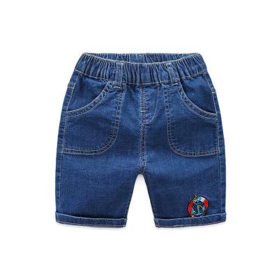 China Anti-pilling fashion children Korea style stocking children clothing free shipping baby boy jeans short pants from China factory for sale