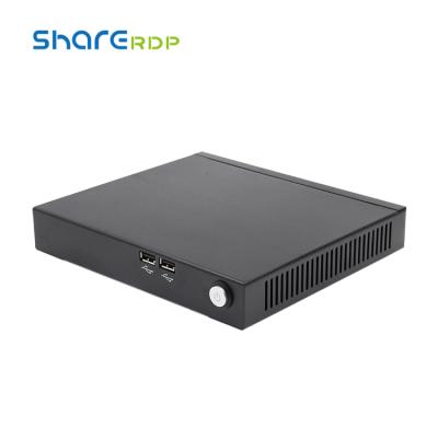 China No PC Client Barebone 1080P Thin Tiny Tiny PC N2840 A6 Porsessor With VESA Wall Mount Mini PC for sale