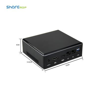 China Desktop Mini Gaming PC Super Core i7-8565U I5-8250U I3-8145U 2 * Dual Dual LAN DDR4 M.2 Nuc Win10 Pro Display Desktop Computer for sale