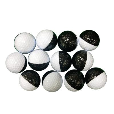 China Wholesale Golf Balls For Tournament Golf Ball Match Custom Black Ball Use Color OEM Custom Golf Ball for sale