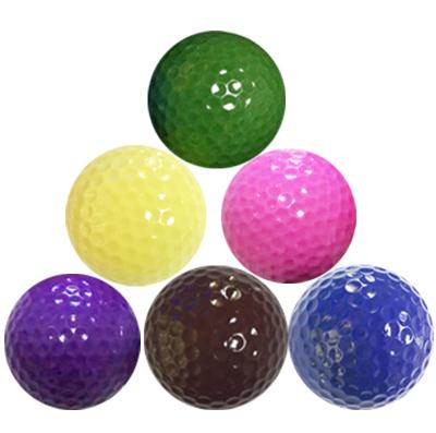 China Wholesale Multicolor Golf Balls For Sale China Tournament Best Colored Golf Balls Bulk Colored Golf Balls for sale