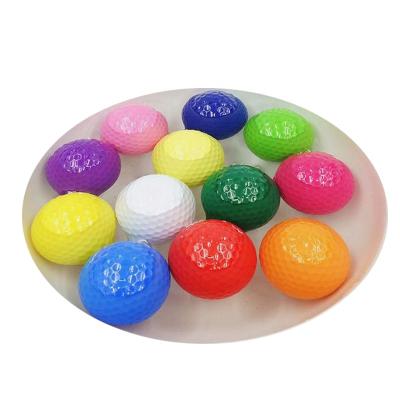 China Practice In Amazon Range Selling China Customized Color String Golf Balls Matte Colored Floating Golf Balls for sale