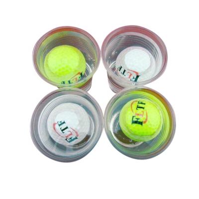 China Customizable One Piece Floating Range Golf Balls With Water Floating Golf Green for sale