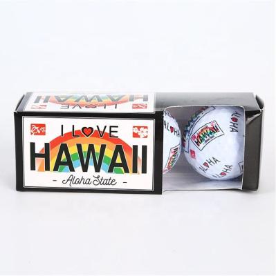 China Wholesale Multicolor Golf Balls For Tournament Hot Selling Golf Ball Plastic Box Printing Golf Ball Packing Gift for sale