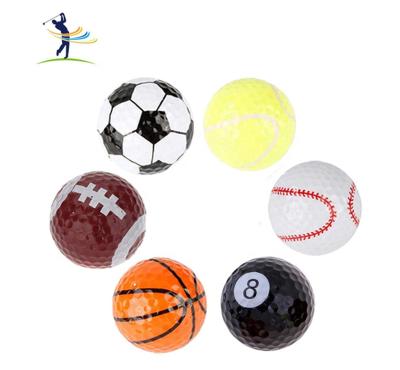 China Wholesale Multicolor Golf Balls For Tournament Custom Branded 3 Pieces Urethane Sport Golf Ball 3 Layer Tournament Golf Ball for sale