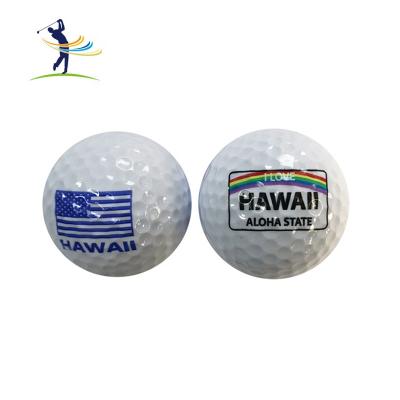 China Wholesale Multicolor Golf Balls For Tournament Inventory Clearance Wholesale Golf Ball Printed Logo Balls for sale