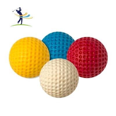 China Wholesale Customized Logo Novelty Balls For Mini Colorful Golf Balls Packing New Colorful Golf for sale