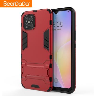 China Wholesale Hot Selling Anti-fall TPU PC Kickstand Mobile Phone Accessories Protective Bumper Case For Huawei Honor Game 8A Y6 Pro 2019 Case for sale