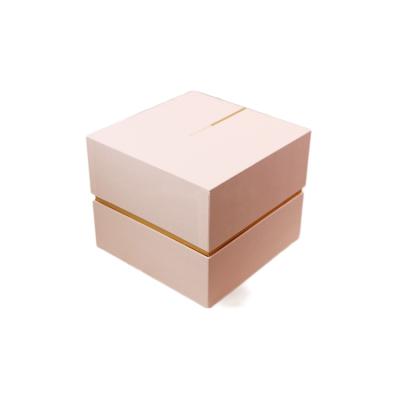 China Recycled Materials Cardboard Custom Luxury Gold Foil Lid And Base Packaging Box For Gift for sale