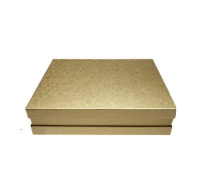 China Recycled Custom Materials Cardboard Art Paper Gift Packaging Box Lid And Base Box for sale