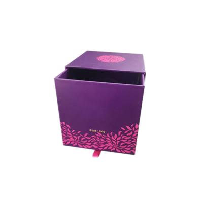 China Recycled Materials Luxury Custom Rigid Gift Drawer Paper Box For Watch for sale