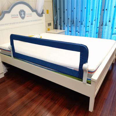 China ABS+Metal+Cloth Baby Stuff Bed Rail Guard Folding Baby Fence Safety Bed Rail for sale