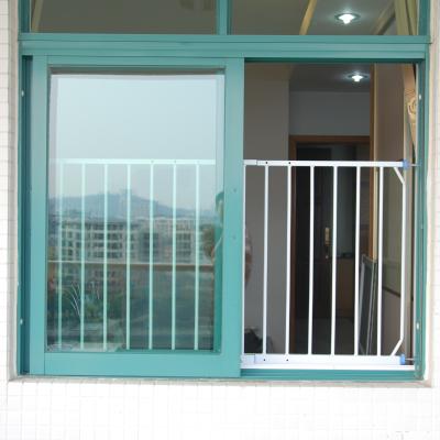 China Window BabySafe Safety Pressure Mounted Iron Window Grill Manufacturer Window Guard Safety for sale