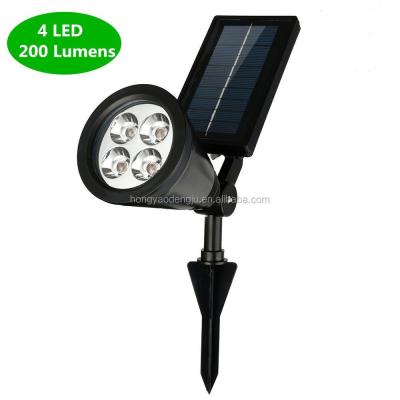 China Solar Powered Outdoor Garden LED Landscape Floodlight for sale