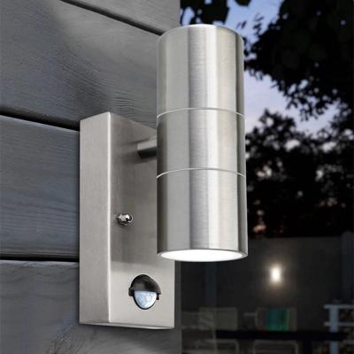 China The Aluminum Outdoor Die Casting Case Lamp Sensor Stainless Steel Waterproof Wall Lamp for sale