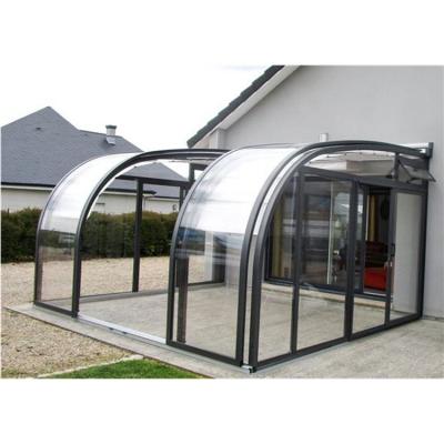 China Glass sunroom conservatory building modern aluminum winter sunroom sunroom four seasons glass sunrooms homes for sale