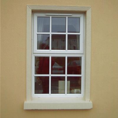 China Magnetic Screen American Style UPVC Vinyl Window Designs Cheap House Windows for sale