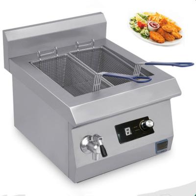 China Viable New Style Commercial Microcomputer Induction Oil Cooker for sale