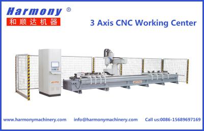 China curtain wall processing machine Axis CNC Working Center for sale