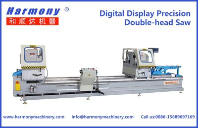 China Aluminum Door and Window Digital Display Precision Double-head Cutting Saw for sale