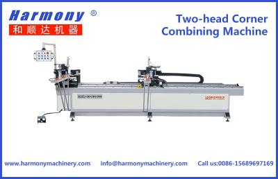 China Aluminum Window and Door Double-head Corner Combining Machine for sale