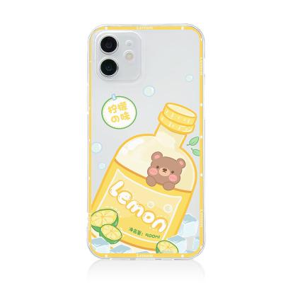 China Custom Soft Anti-fall Sublimation Phone Case Cell Phone Wrap For Iphone for sale