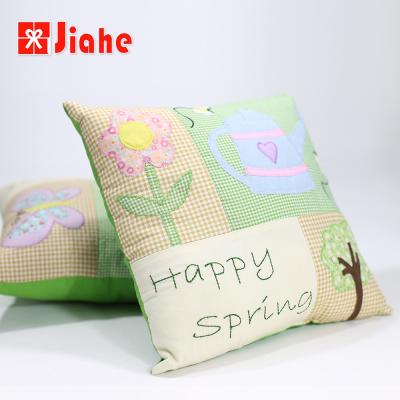 China China Factory Home Garden Square Polyester Throw Spring Scatter Decorative Sofa Cushion for sale