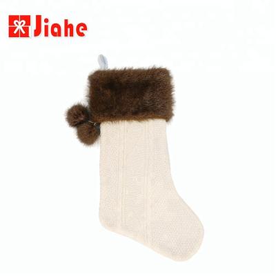 China KNIT Christmas Funny Christmas Knitted Wholesale Stockings for sale