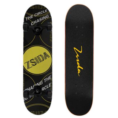 China Youth Play Road Skateboard Beginner Double Deformed Four Wheel Adult Professional Skateboard for sale