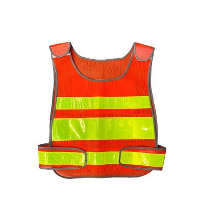 China Comfortable Adjustable And Comfortable Custom Made Polyester Safety Jacket For Workers for sale