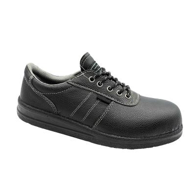 China High Quality Super Black Comfortable Professional Anti-Static Slip Resistance Shoes Leather Shoes Safety Comfortable Casual Shoes for sale