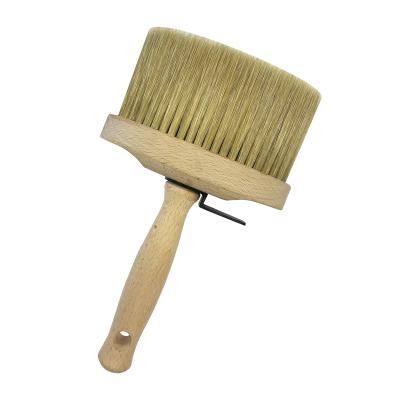 China High Quality Oval Brush Art Paint Tools Bristles Brush Faceplate Oval Brush for sale