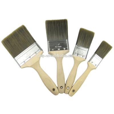 China High Quality Wooden Handle Synthetic Fiber Paint Brush for sale