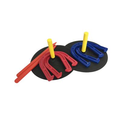 China Sports to train deluxe rubber horseshoe game/horseshoe set/kids outdoor games for sale