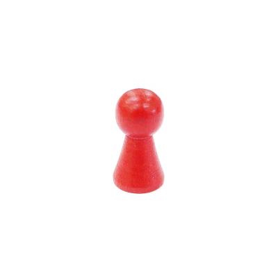 China Playing GD - 15x27mm red wooden gage; wooden toys for children / game pledges / for playing Ludo game for sale