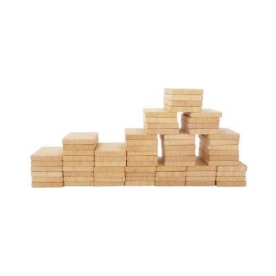 China Construction toy 20x20x3.5 mm blank, nature color wooden piece, natural wooden blocks children; educational wooden blocks for children for sale