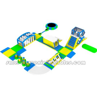 중국 Customized Outdoor Large Morbile Design Floating Slide Pool Waterslides Toys Inflatable Used Water Park Equipment 판매용