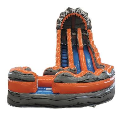 China Heavy duty professional inflatable water slides inflatable PVC material used inflatable water slide for sale zu verkaufen