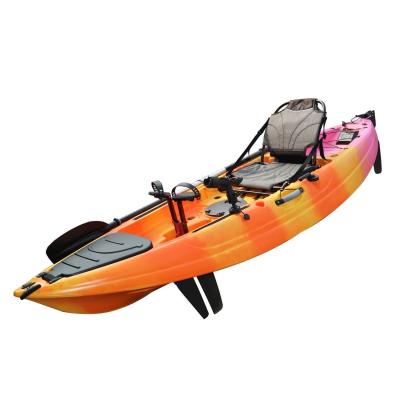 China 2022 Chinese Kayak 290 cm Fishing Single Seat Kayak Single Flap Pedal Kayak Te koop