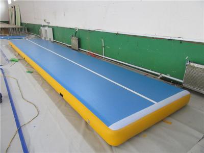 China SGS Korean Drop Stitch Inflatable Air Track For Tumbling Custom Logo Available for sale