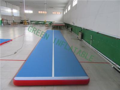 China Higher Pressure Gymnastics Inflatable Tumble Track For Home Wear Resistance for sale