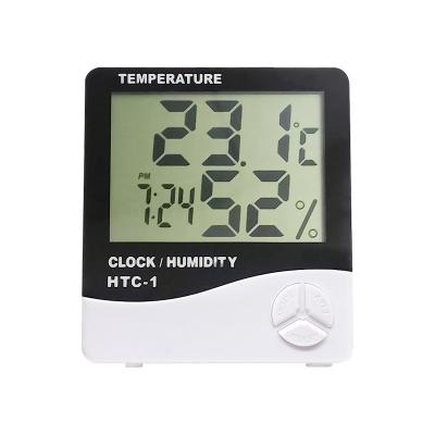 China Plastic LCD Display Digital Outdoor Temperature and Humidity Meter Hygrothermograph Thermometer and Hygrometer for sale