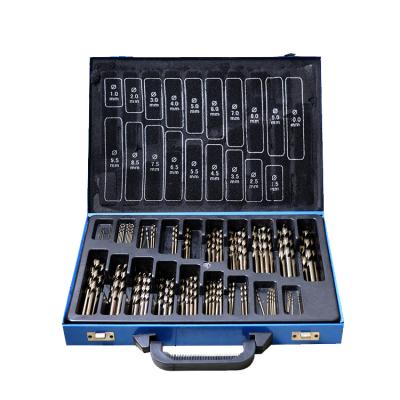 China Factory Hot Selling High Quality HSS Metal Drill Bits 170 Piece Drill Bit Set For Metal Drilling for sale