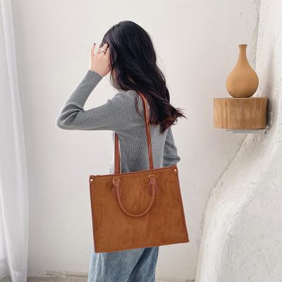 China Large Capacity PORTABLE Shopping Bag Daily Tote Handbags For Women for sale