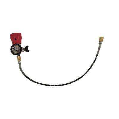 China JINGCHUN 4500psi General Gas Station 30Mpa High Pressure Valve With Hose For Air Tank PCP Pneumatic Gun for sale