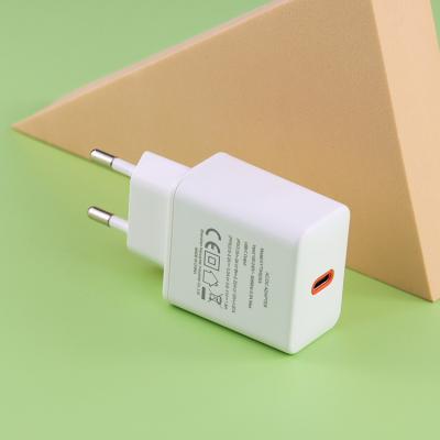 China Mobile Phone EU UK Knockout US Carregador 20w USB-C Fast Phone Power Adapter, Type C Wall Fast Charger for sale