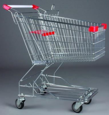 China Unfold Asia Style Unfolding Trolley 60L Shopping Trolley 60L Supermarket Trolley for sale