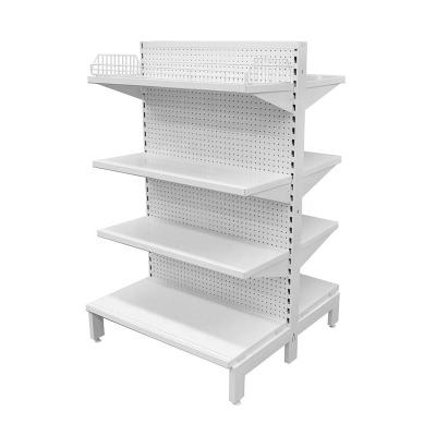 China Australian Double Sided Double Sided Metal Gondola Shelving , Retail Shelving for sale