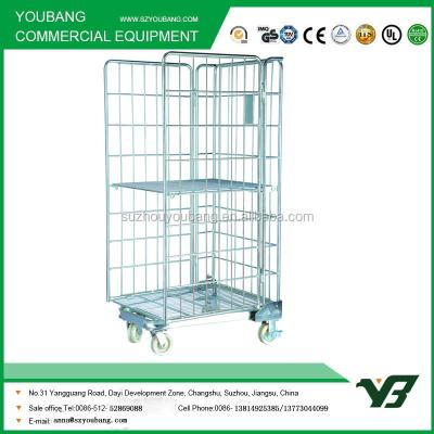 China Metal Metal Roll Container/Storage Cage/Mobile Container for sale